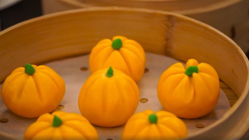  Pumpkin bao