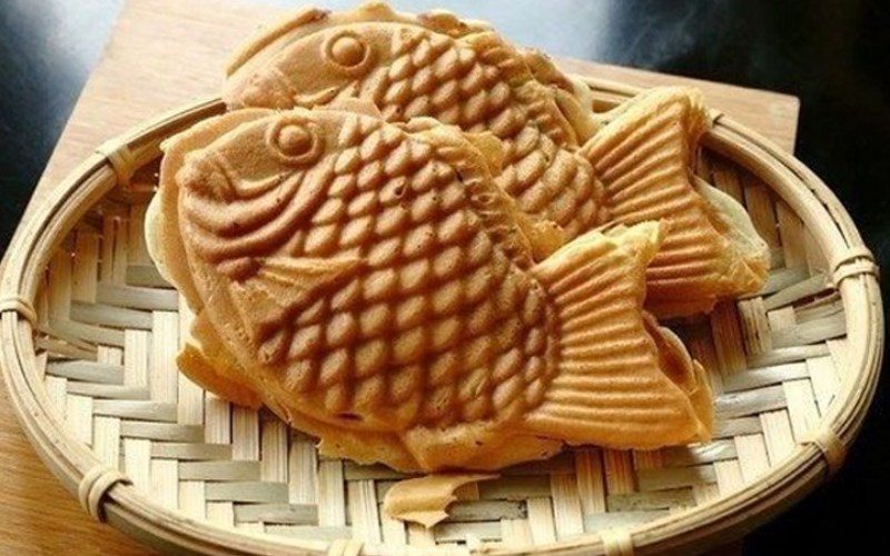 Red bean fish-shaped cake