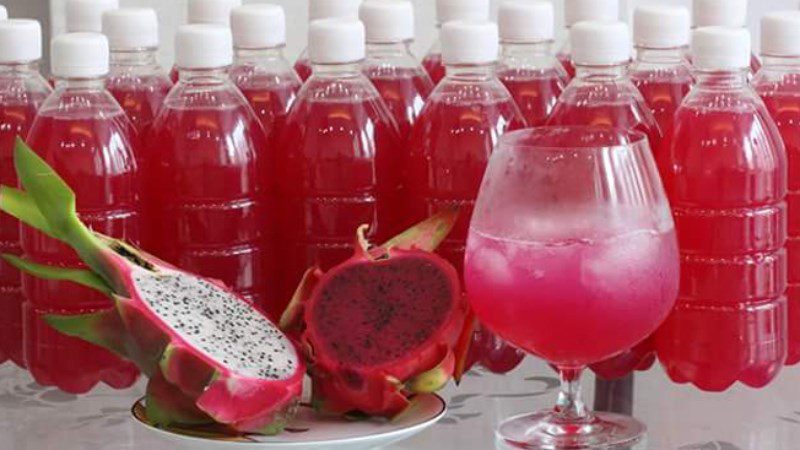 Dragon fruit wine