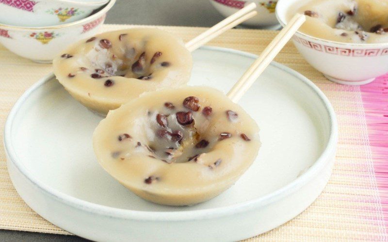 Hong Kong red bean cake