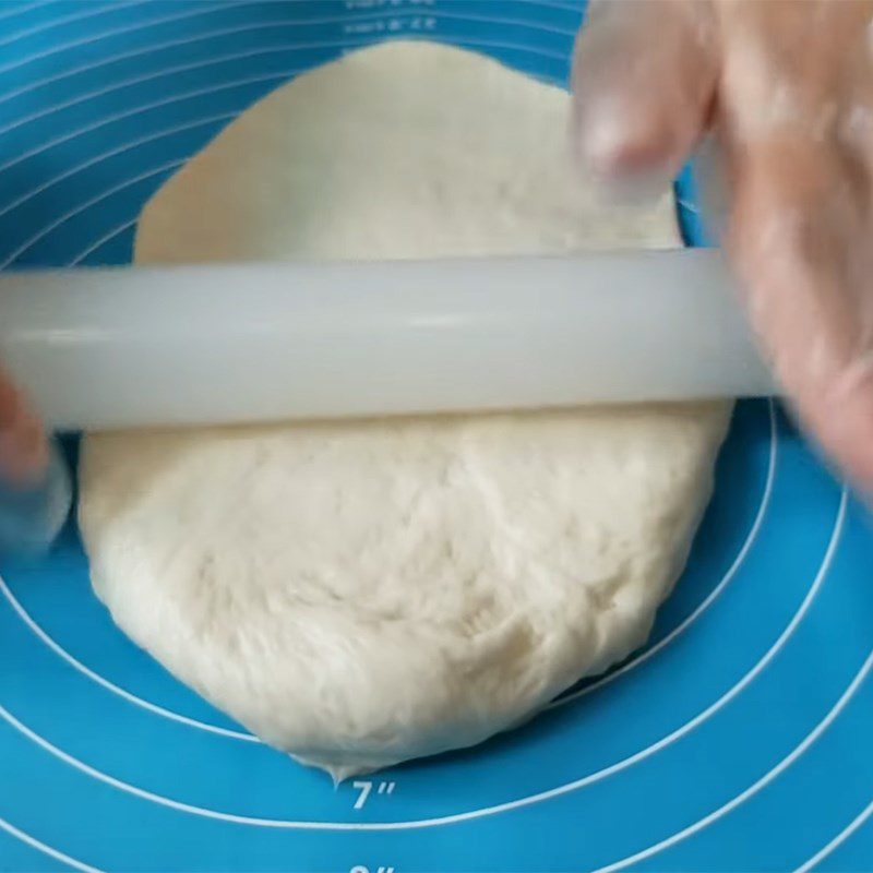 Step 3 Divide the dough and shape it for Bread without yeast