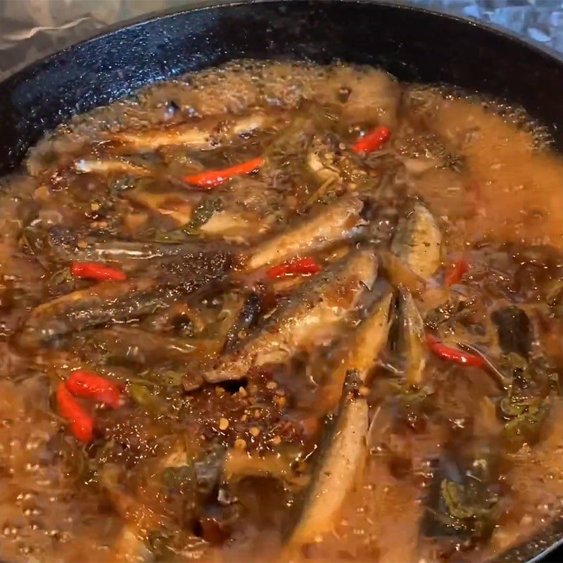 Step 3 Braised Fish Mackerel Braised with Tamarind