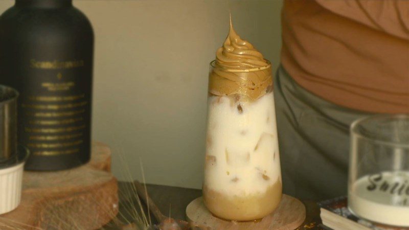  Durian foam coffee