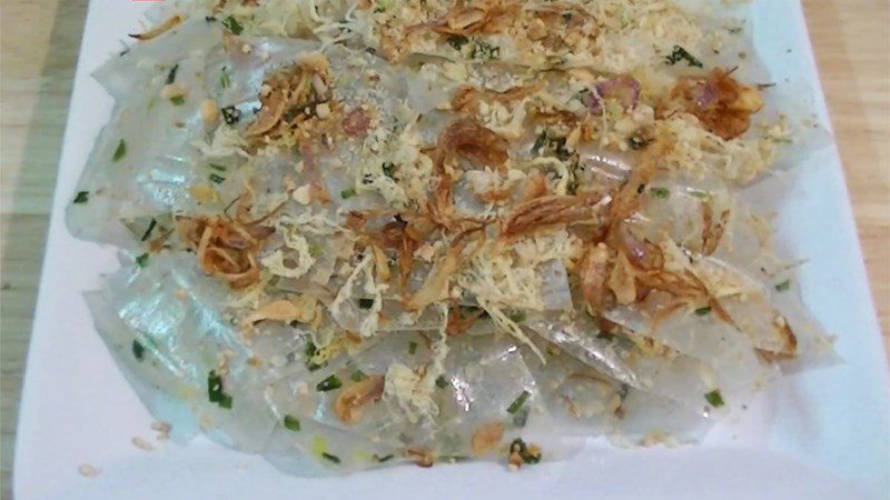 Rice paper with shredded pork