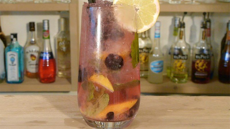 Blueberry Mojito