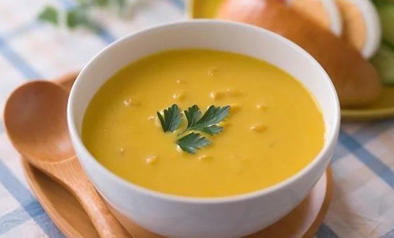 Carrot and sweet potato porridge 