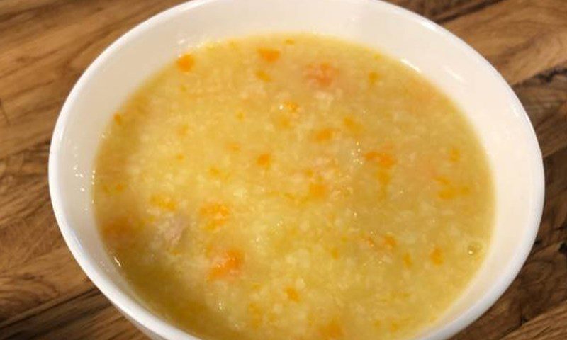 Carrot and potato porridge