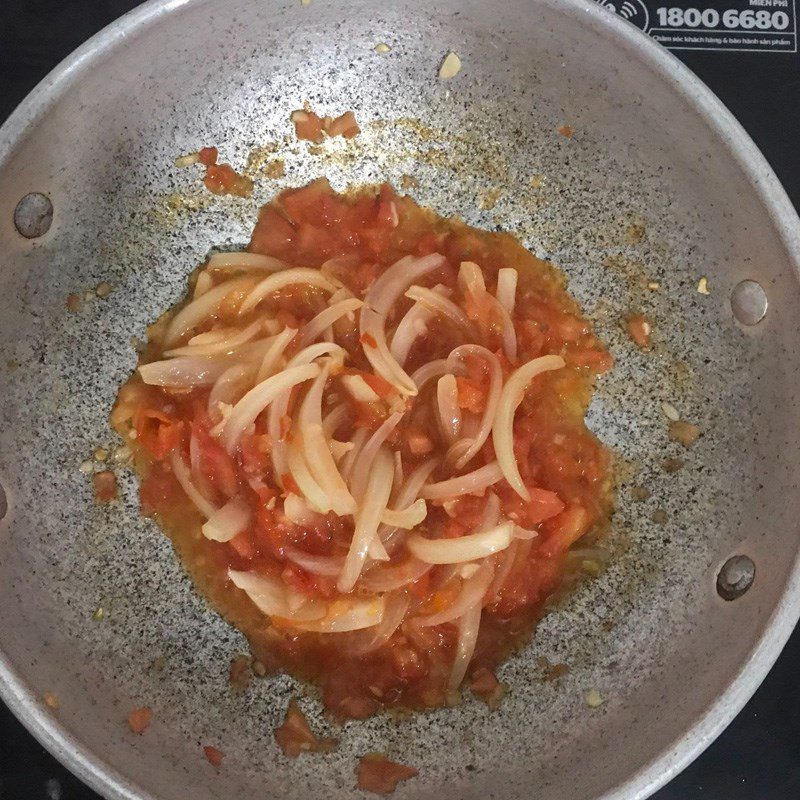 Step 4 Making fried fish cakes with tomato sauce Fried fish cakes with tomato sauce