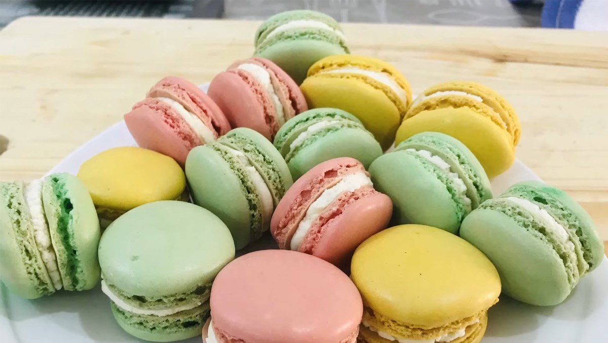 Macaron with all-purpose flour