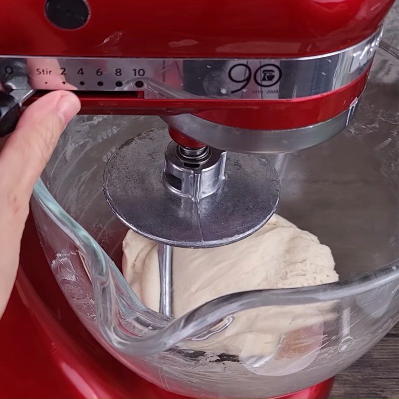 Step 2 Mixing the dough for Coconut Milk Bread