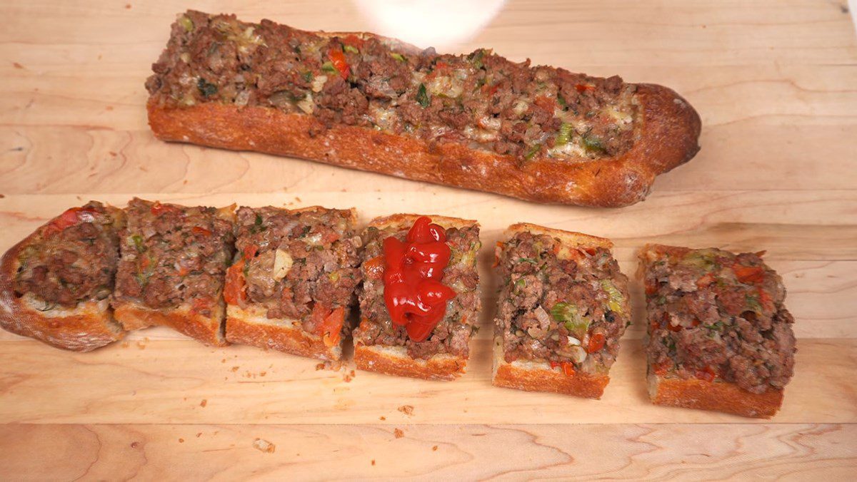 Minced Beef Baguette