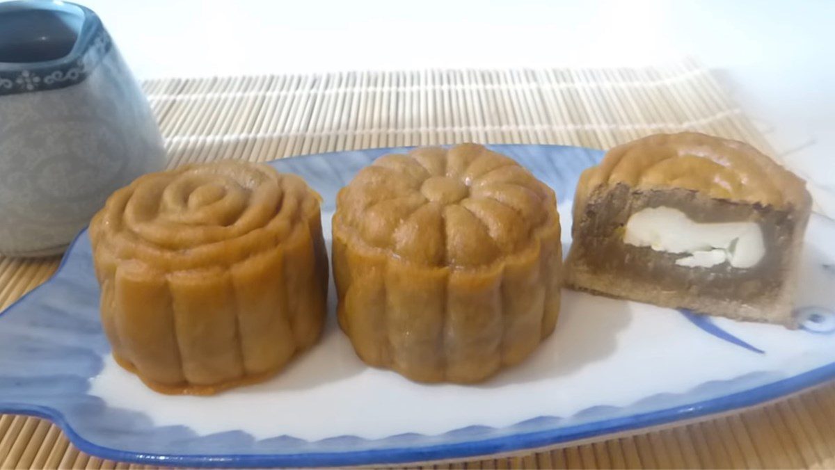 Mooncake for Diabetics with Coffee Filling