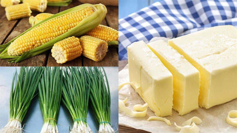 Ingredients for Buttered Corn