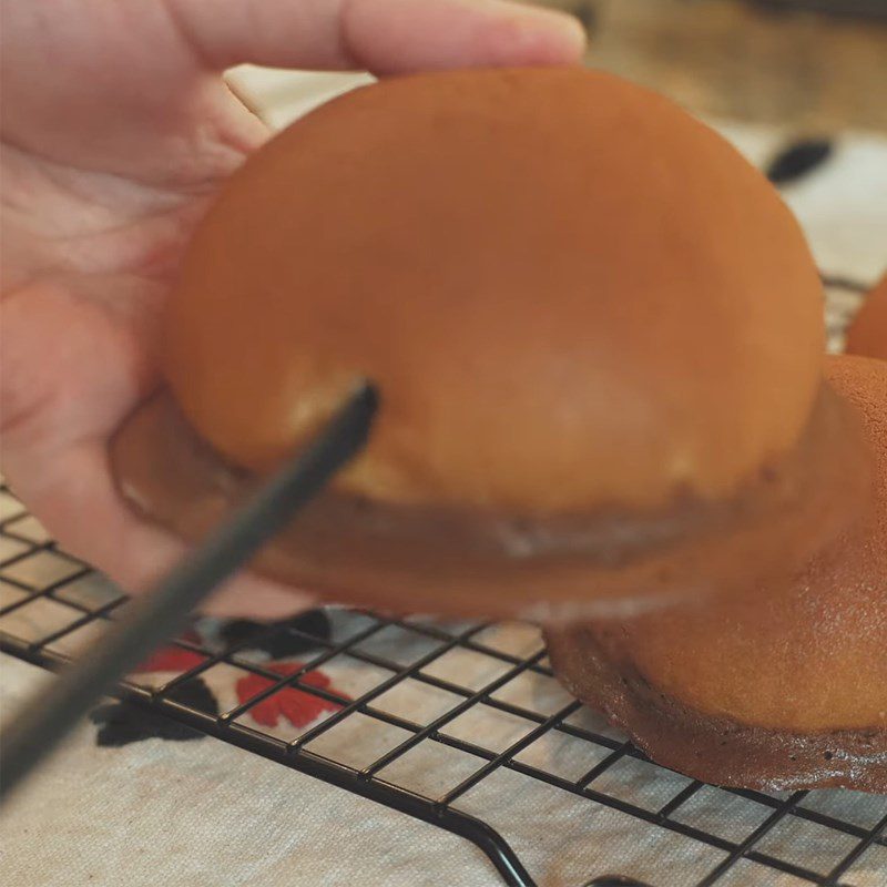 Step 6 Filling the cream cheese for papparoti bread