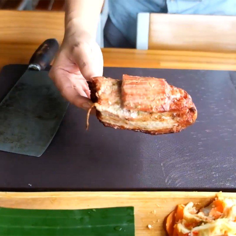 Step 4 Completion Grilled pork in a clay pot