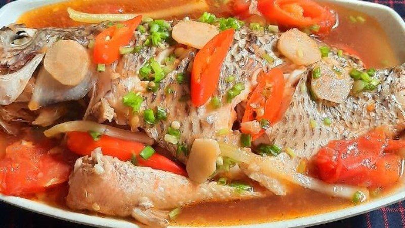 Lightly Braised Carp