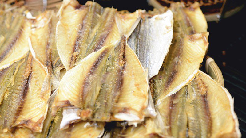 Dried fish