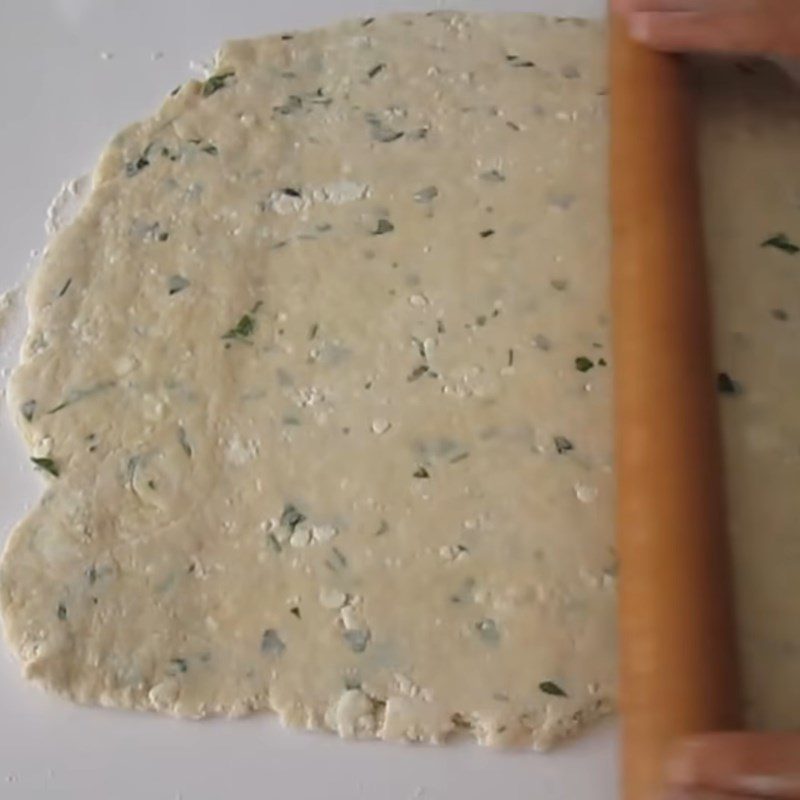 Step 3 Rolling dough and shaping Fried cheese cake