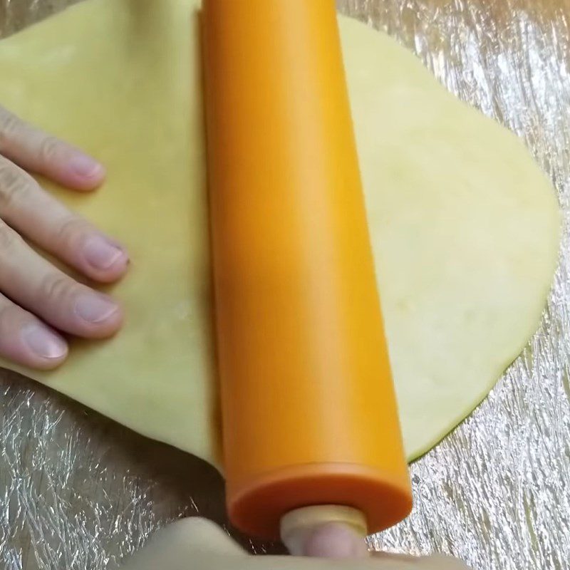 Step 2 Roll out the dough and cut into thin strands Fresh egg noodles