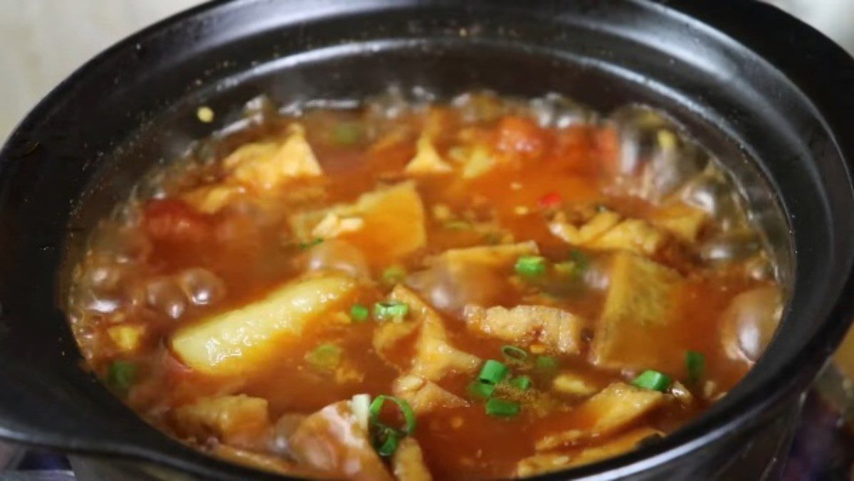 Potato and Tofu Soup