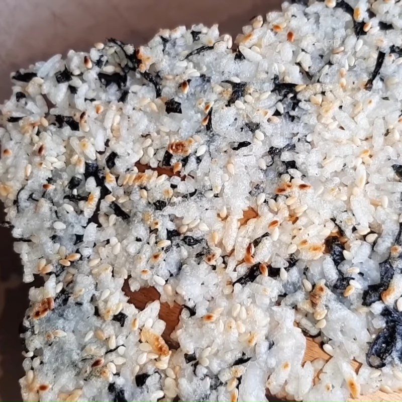 Step 3 Fried Rice Seaweed Crispy Rice with Roasted Sesame