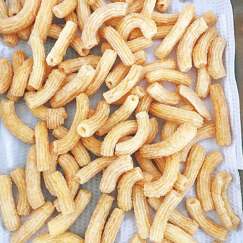 Step 2 Fried Pasta Fried Butter Garlic Chili Pasta (recipe shared by user)