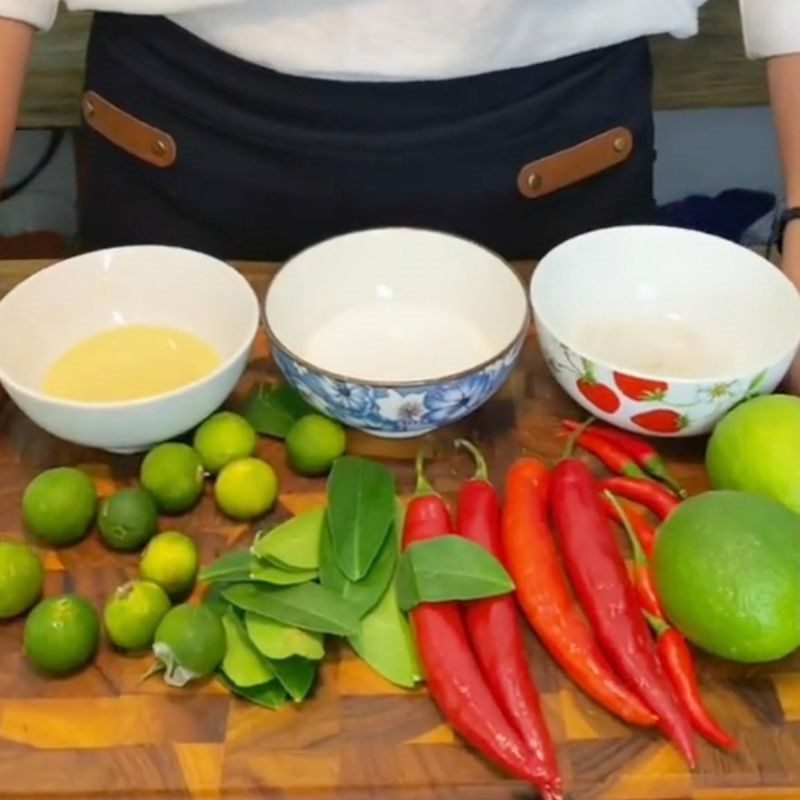 Step 1 Prepare the ingredients for Dipping Sauce for Salted Chicken with Condensed Milk