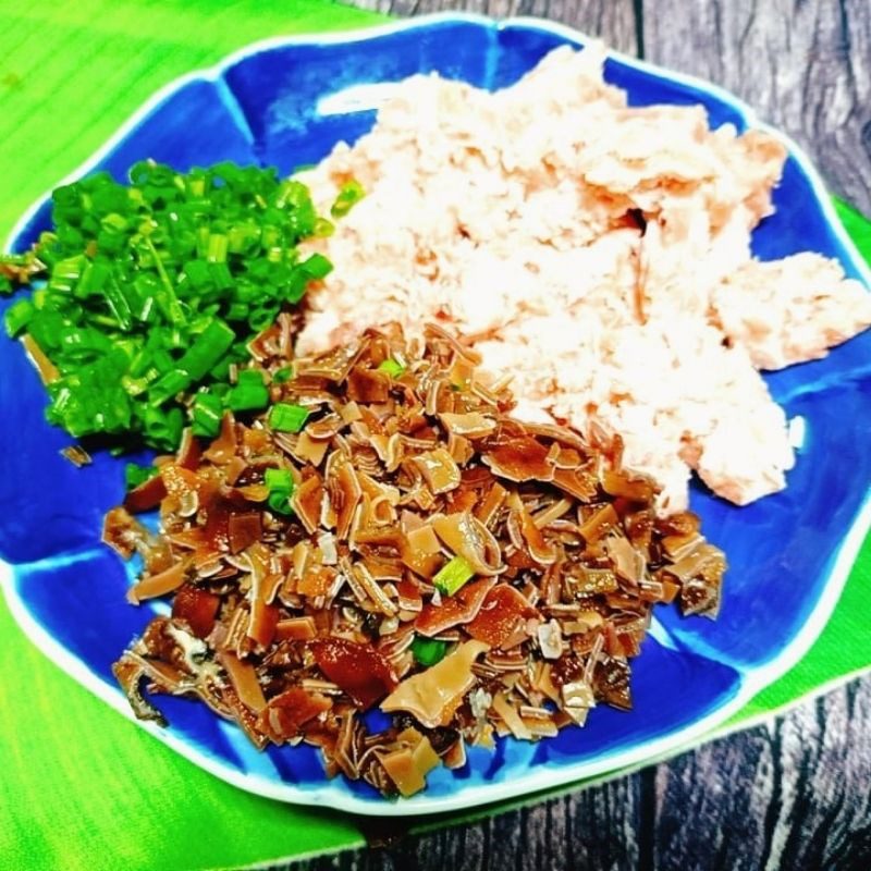 Step 2 Prepare the filling for bánh khọt Bánh khọt with green bean filling