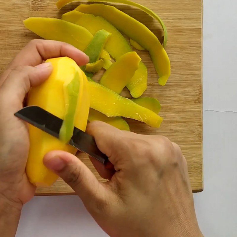 Step 2 Prepare the filling Mango pizza