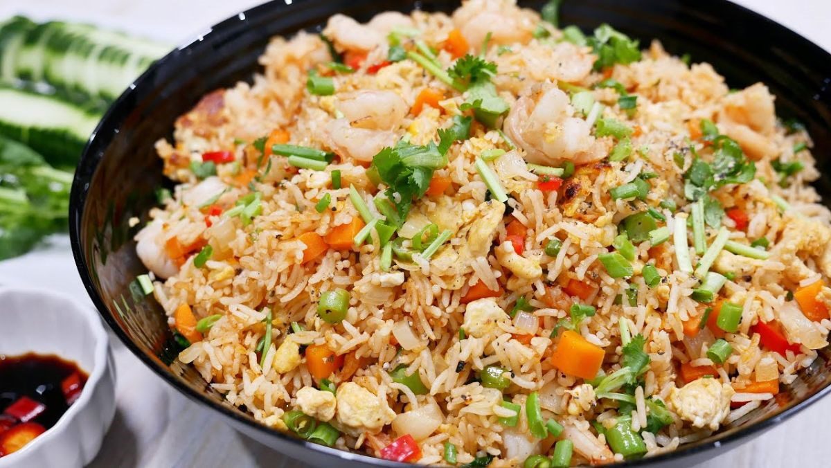 Salted fish fried rice