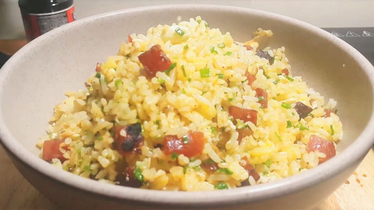 Sausage Fried Rice with Eggs