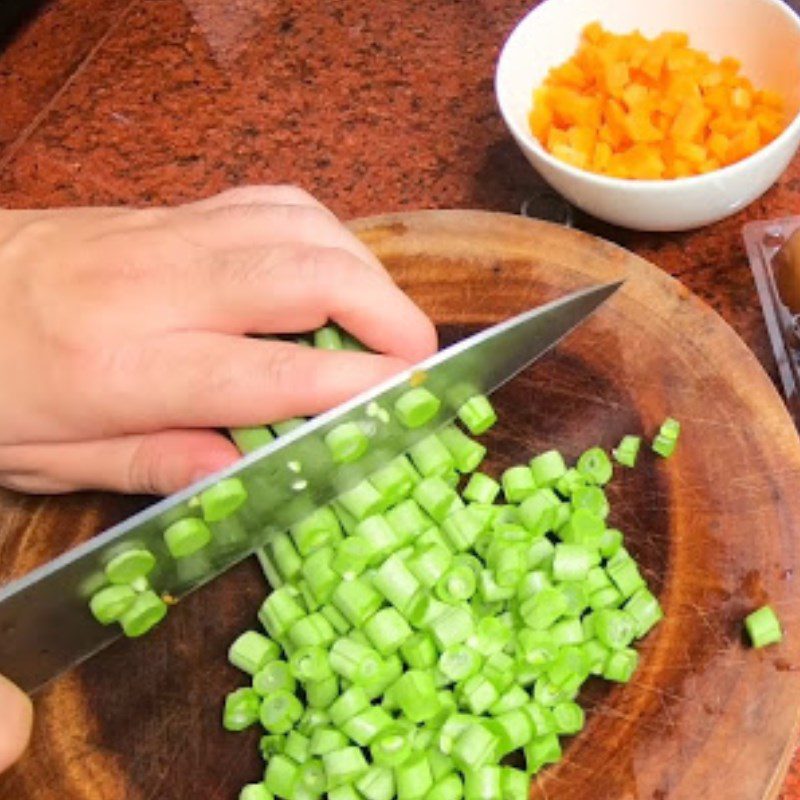 Step 1 Prepare the ingredients for Mixed Fried Rice