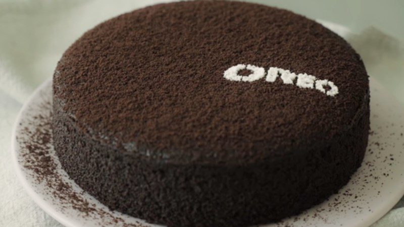 Oreo sponge cake