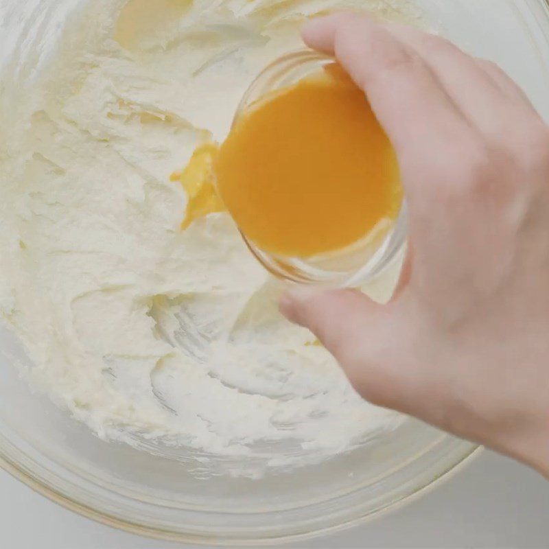 Step 1 Beat the butter and eggs Butterfly Pea Flower Cookies