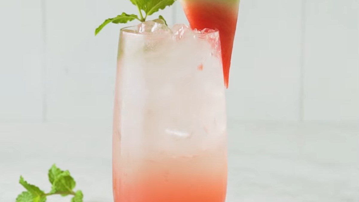 Watermelon Mint Gin Tonic