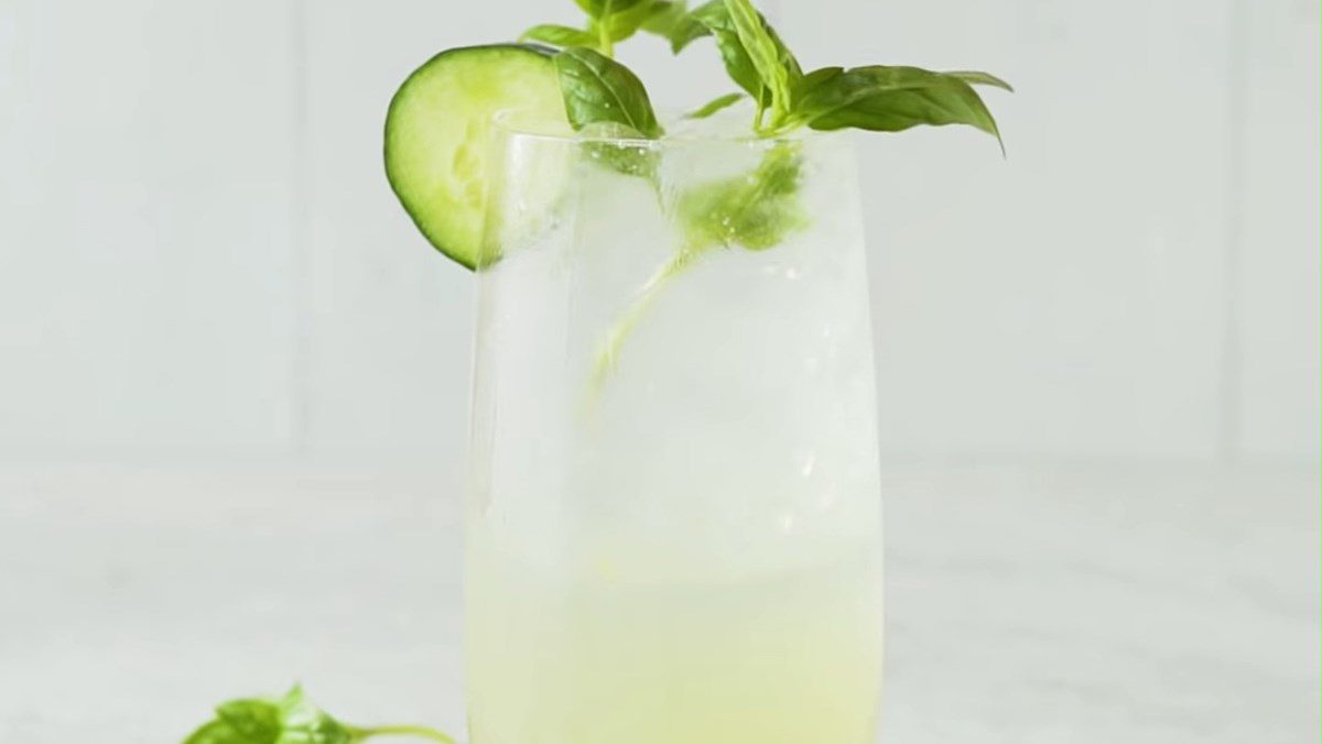 Cucumber Basil Gin Tonic