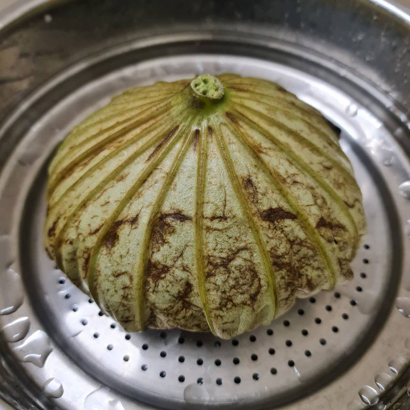 Step 2 Steaming Vegetarian Lotus Leaf Rice (Recipe shared by users)