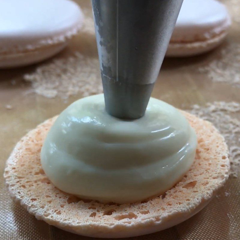 Step 5 Completion Macaron with Lychee