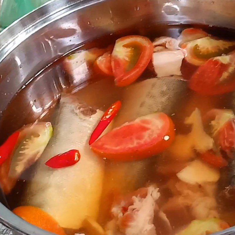 Step 5 Fish Stew with Tomatoes