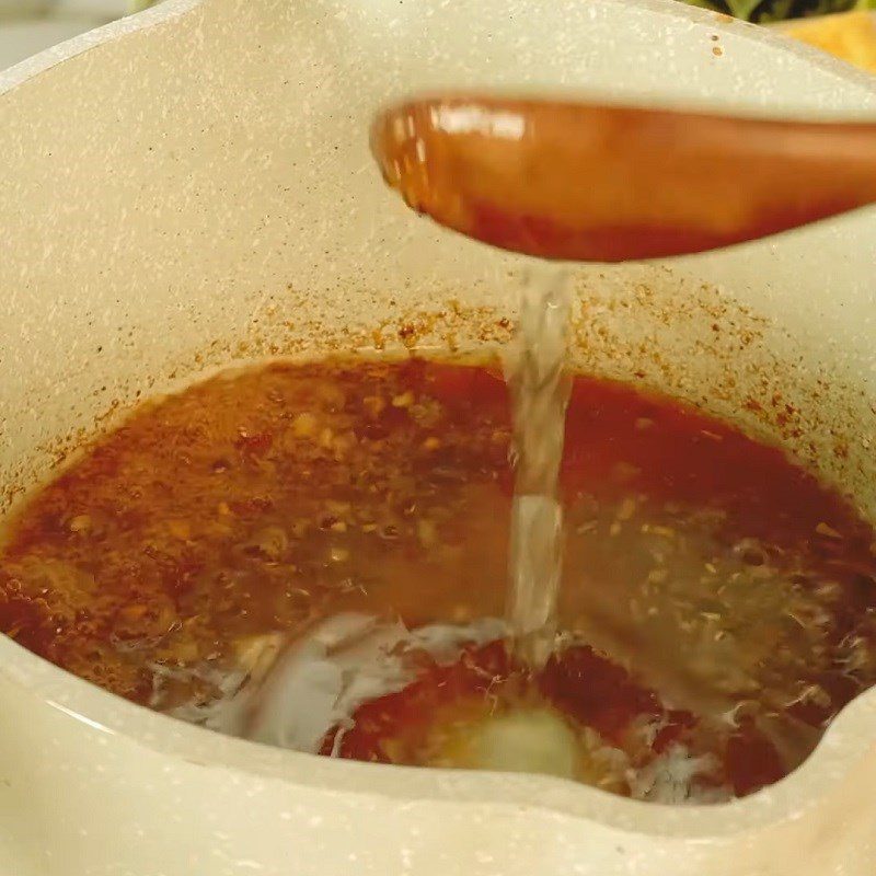 Step 4 Simmer the fish Salmon braised