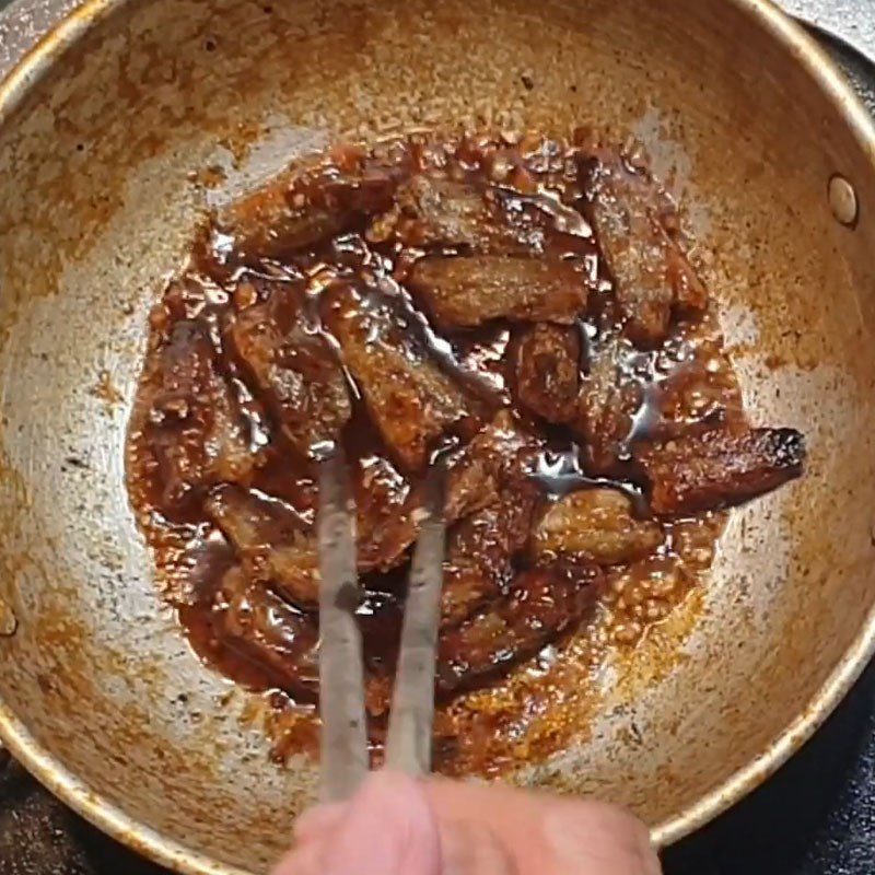 Step 5 Braised fish for braised snakehead fish