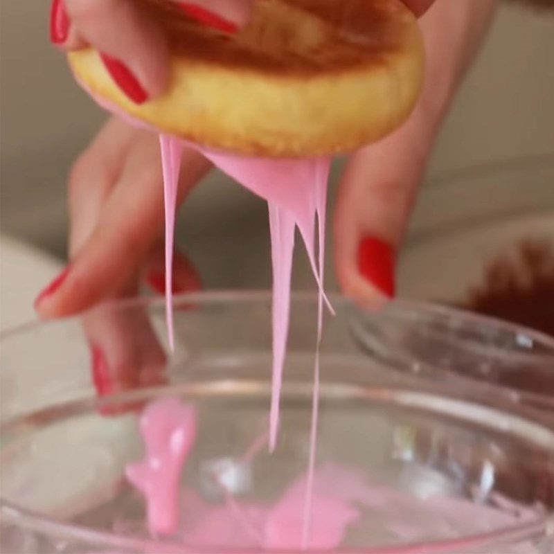 Step 5 Making the glaze Baked donut