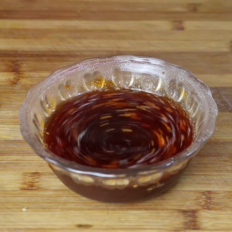 Step 3 Making the sauce Peanut butter sauce tofu