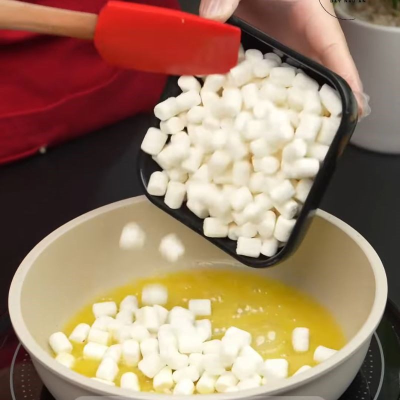 Step 2 Make the milk filling Red Apple Candy