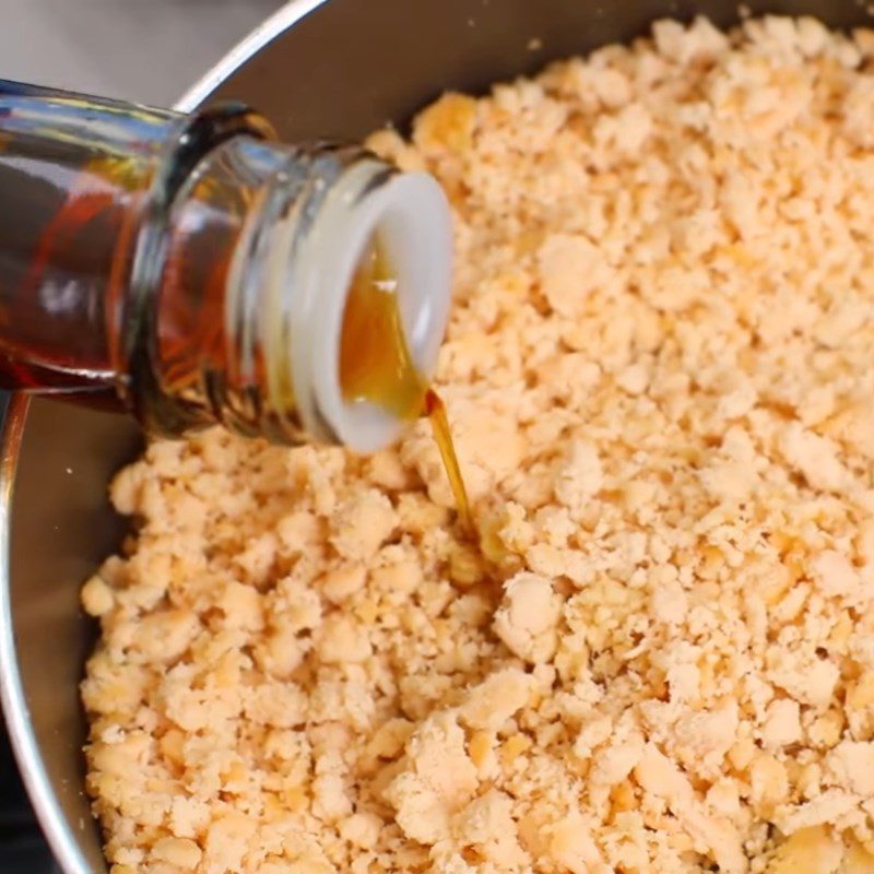 Step 2 Make salmon flakes for Pea porridge with salmon flakes