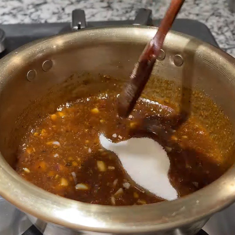 Step 3 Making the grilled meat sandwich sauce Sauce for grilled meat sandwich