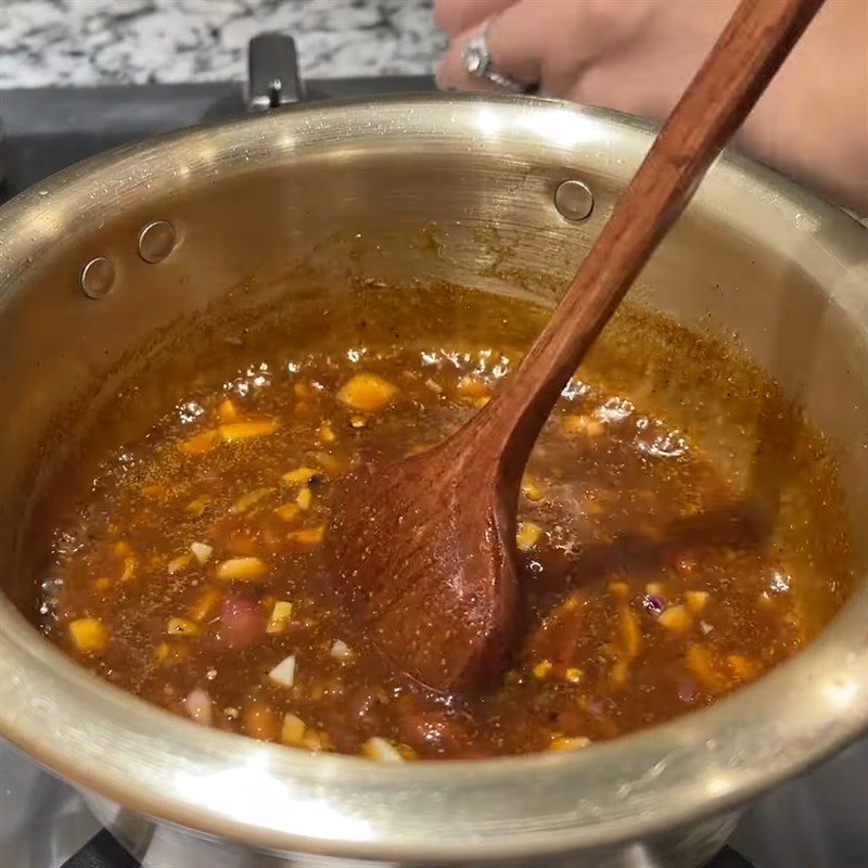 Step 3 Making the grilled meat sandwich sauce Sauce for grilled meat sandwich