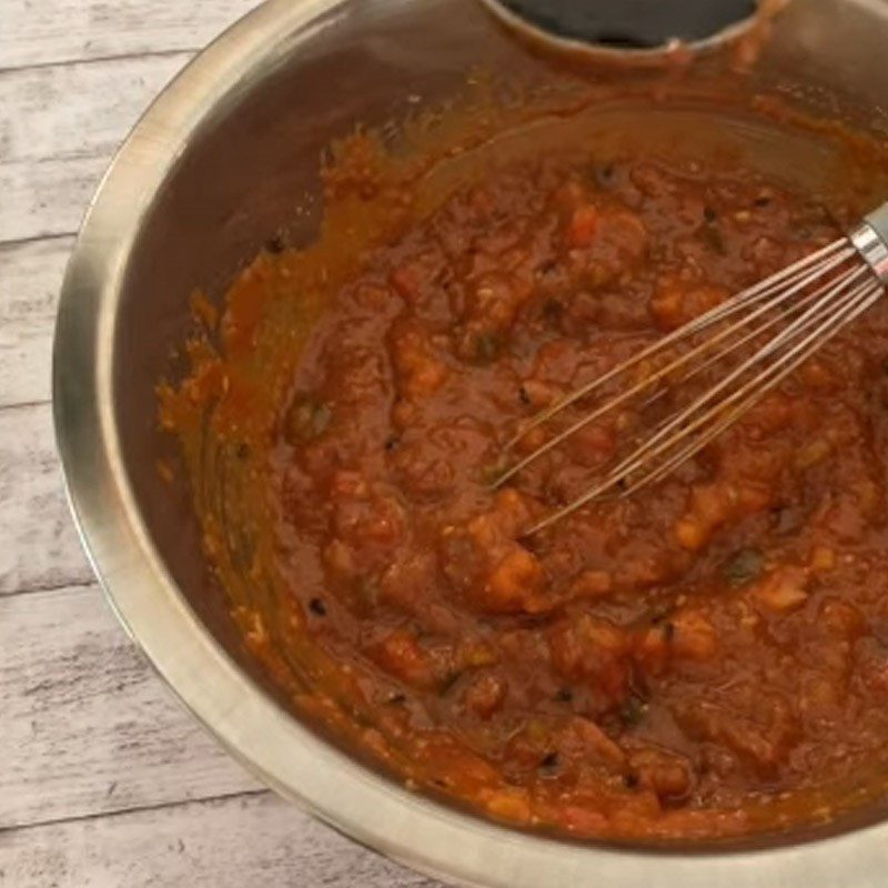 Step 2 Make dipping sauce Korean soy sauce