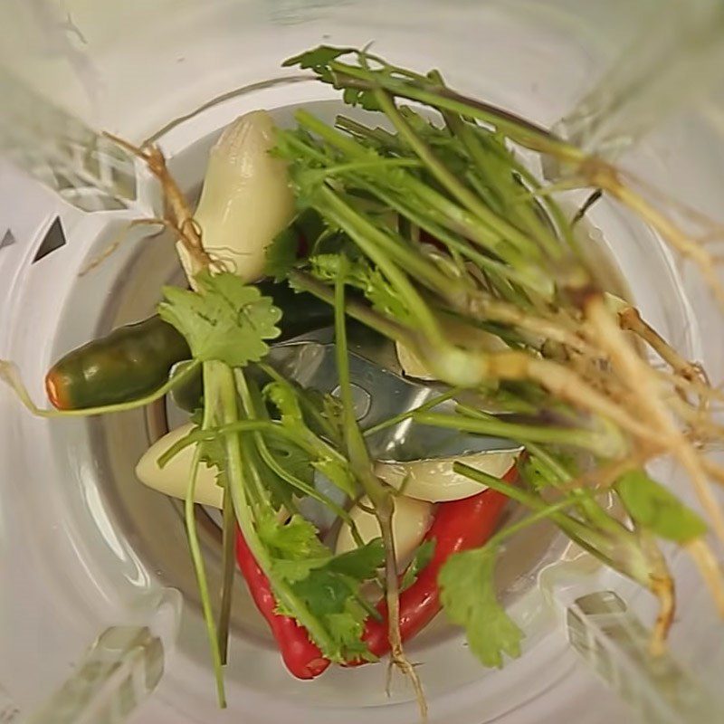 Step 5 Sauté the ingredients Steamed Red Snapper with Five Vegetables