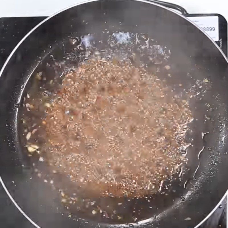 Step 3 Making Tamarind Sauce Pho Fried Pho with Chicken and Tamarind Sauce